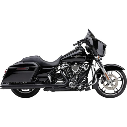 4" Cobra Slip-On Mufflers w/ Race Pro Tips, Harley Touring 1995–2016 / Trike 2009–2025, MPN 48600