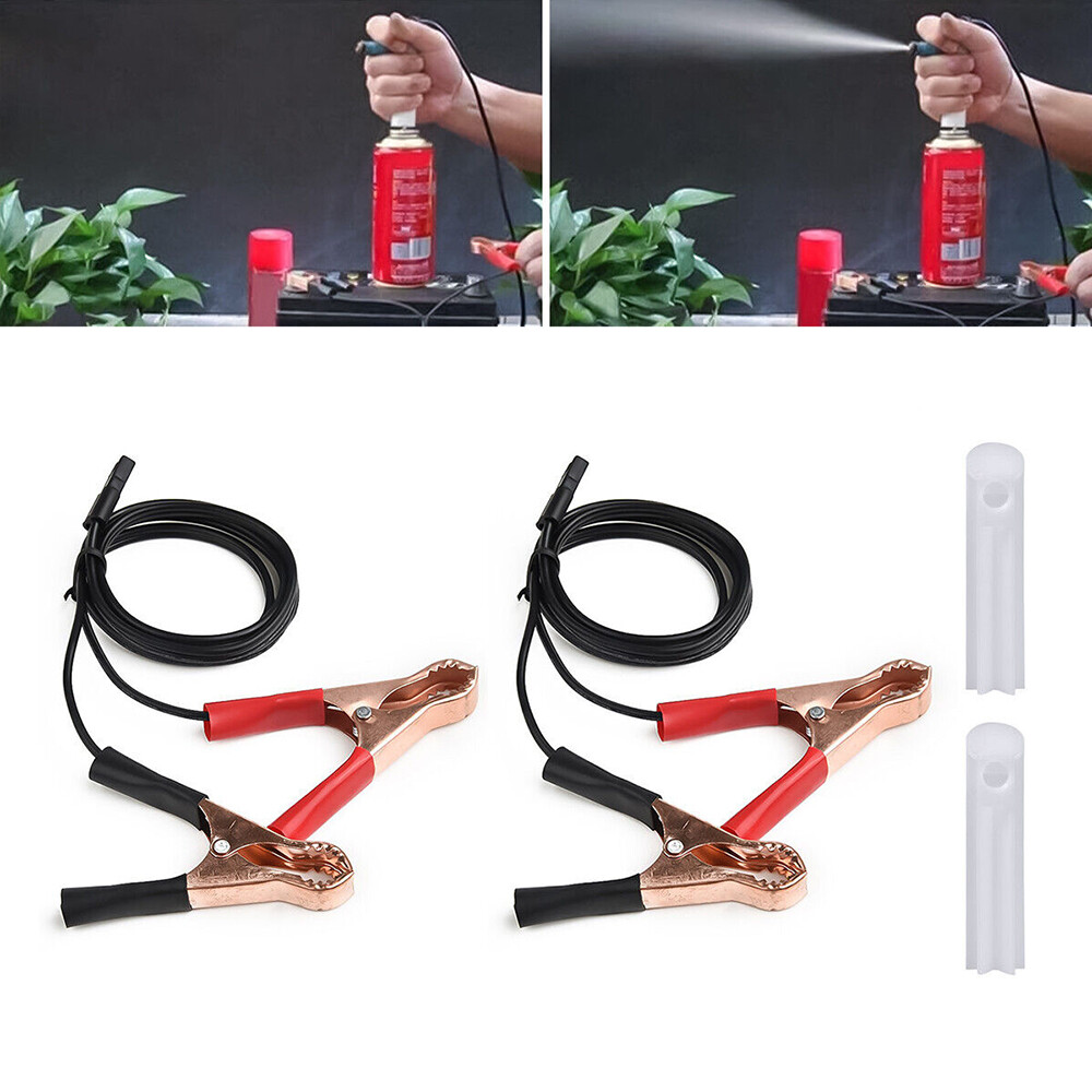 Fuel Injector Flush Cleaner Adapter DIY Kit Car Nozzle Cleaning Tool Universal
