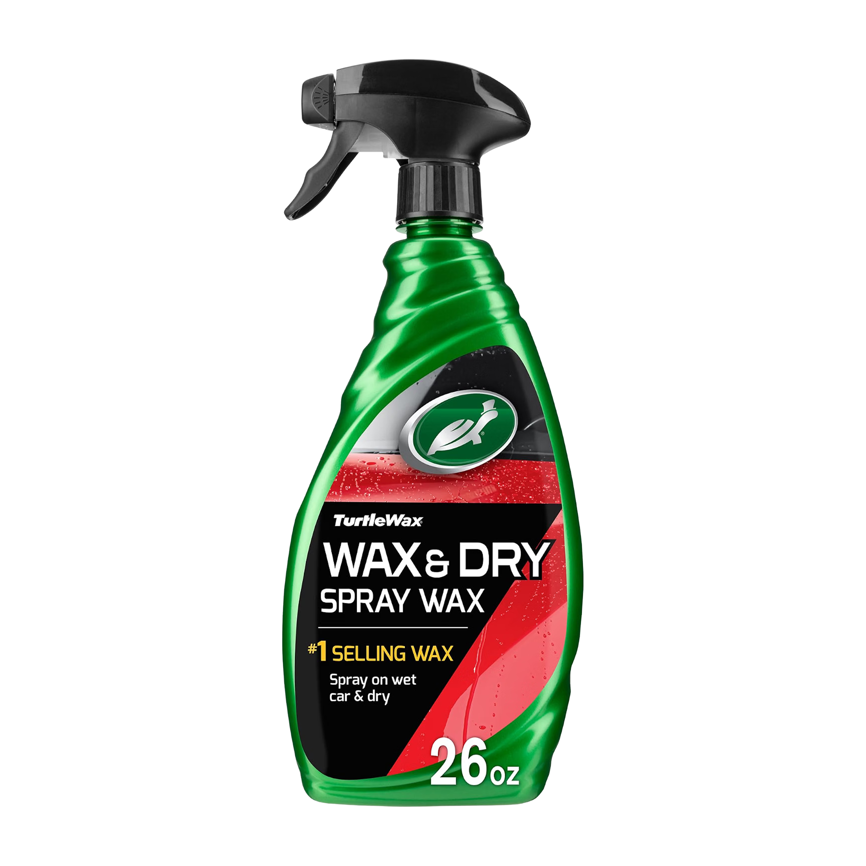 Turtle Wax Quick and Easy 1-Step Wax and Dry Spray Wax 26 oz, 6-Pack