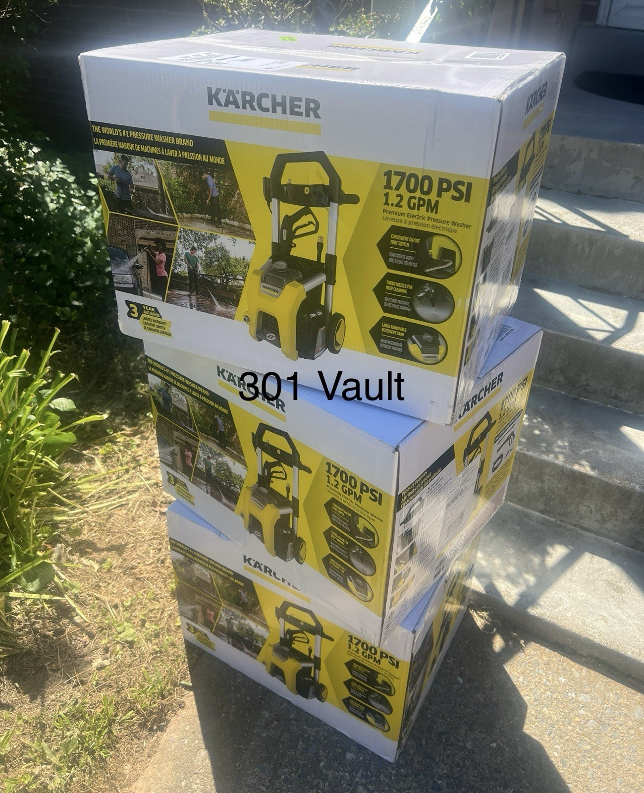 Karcher K1700 Electric Pressure Washer, 1700 PSI, 1.2 GPM