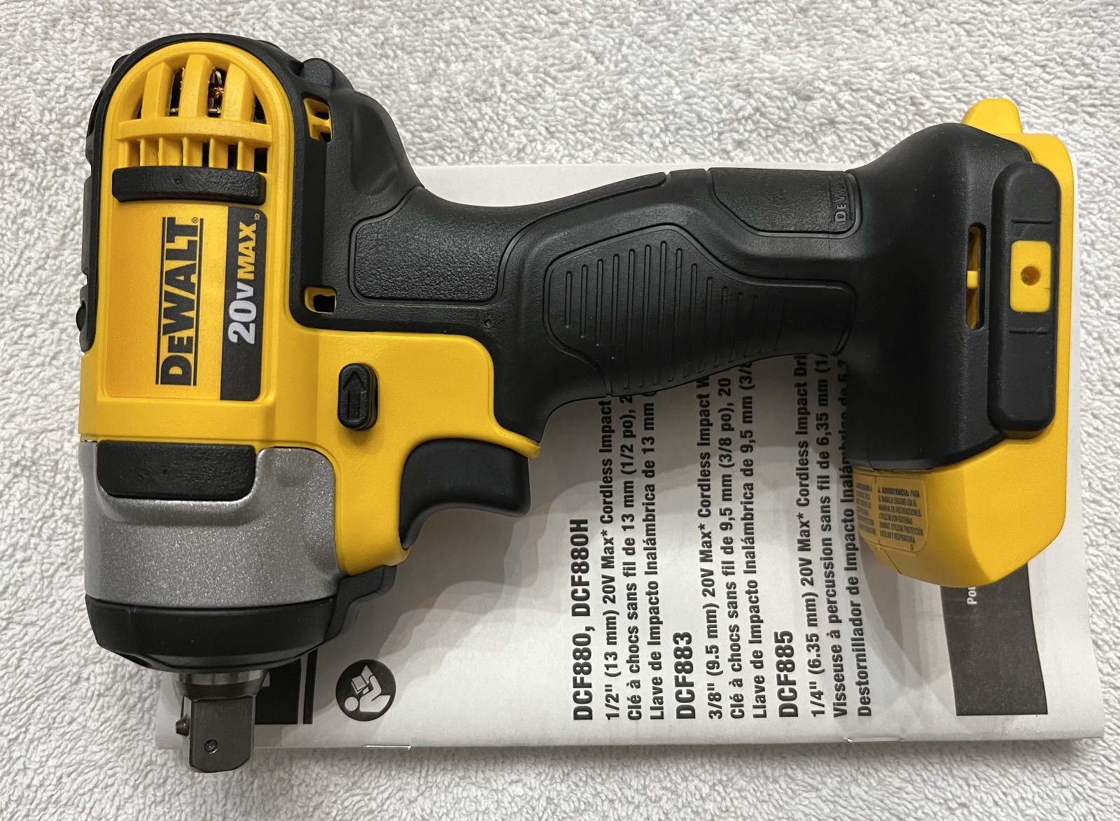 DeWalt DCF880B 1/2" 20V MAX Impact Wrench (bare tool)