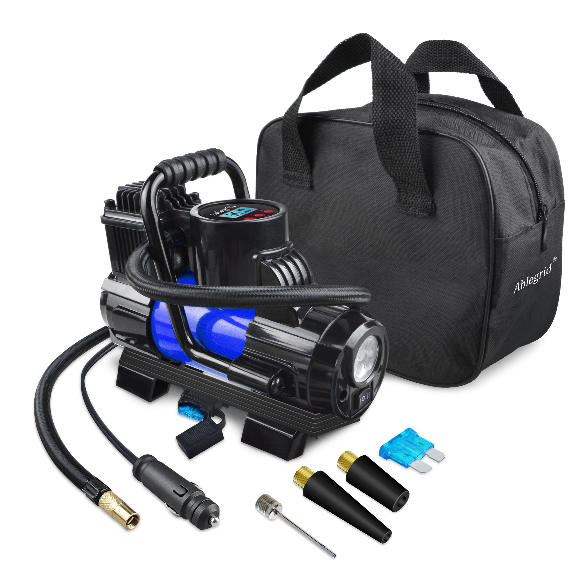 Car Air Tire Pump Inflator 150PSI 12V Digital