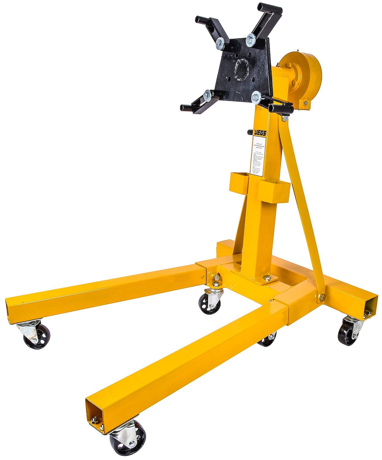 JEGS Geared Rotating Engine Stand 1500 lb Capacity