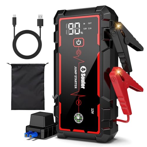 5000A Jump Starter Car Jumper Starter Portable Battery Booster Pack Jump Box