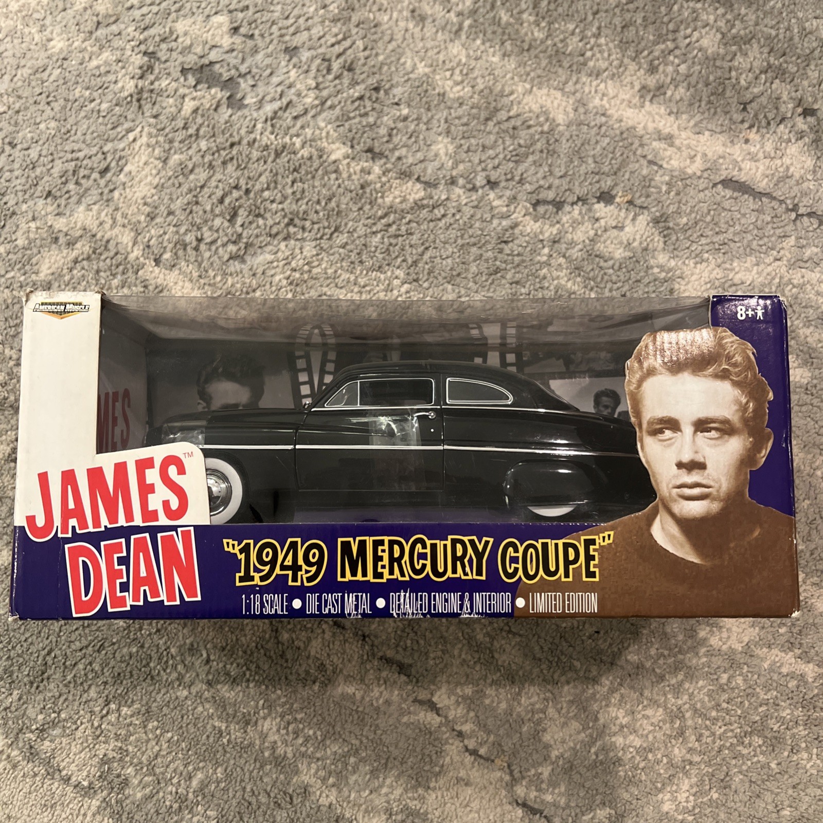 James Dean 1949 Mercury Coupe 1:18 American Muscle Diecast Car Limited Edition