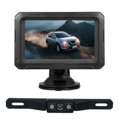 Car Rear View Backup Camera Reverse HD Parking Night Vision and 4.3" Monitor