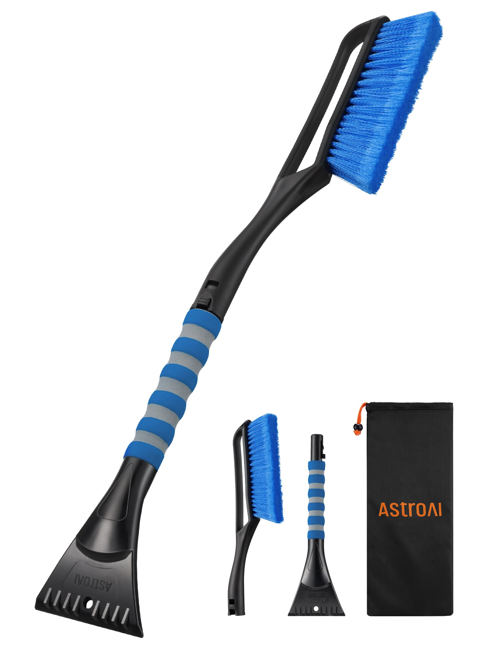 AstroAI Snow Brush & Ice Scraper 27"
