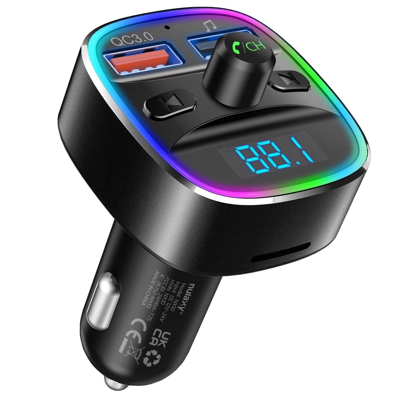 Nulaxy Bluetooth Car Adapter