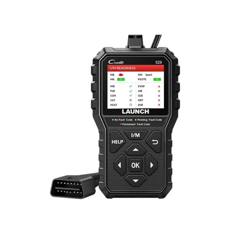 LAUNCH OBD2 Scanner CR529 One-Click I/M, Full OBDII Code Reader