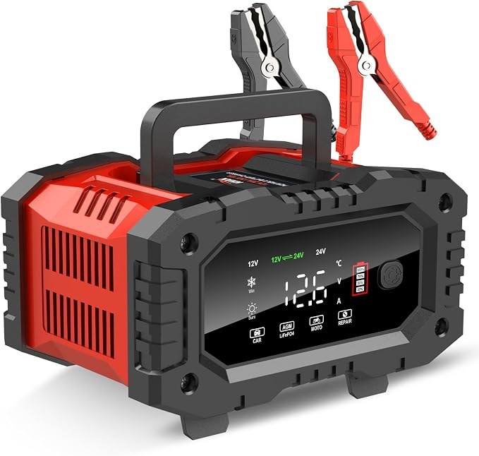 YONHAN Battery Charger 20A 12V/24V LiFePO4 Lead Acid Fully Automatic Maintainer