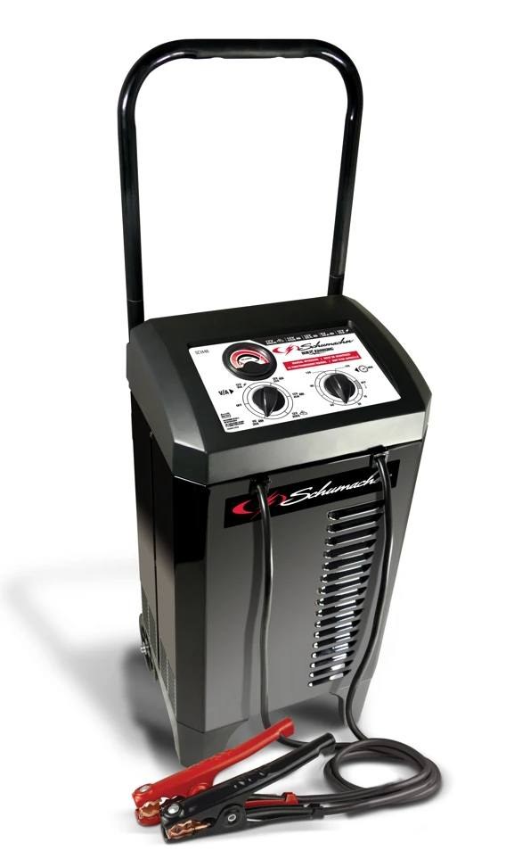 Schumacher Electric Wheeled Battery Charger and Engine Starter SC1446, 200 Cranking Amps