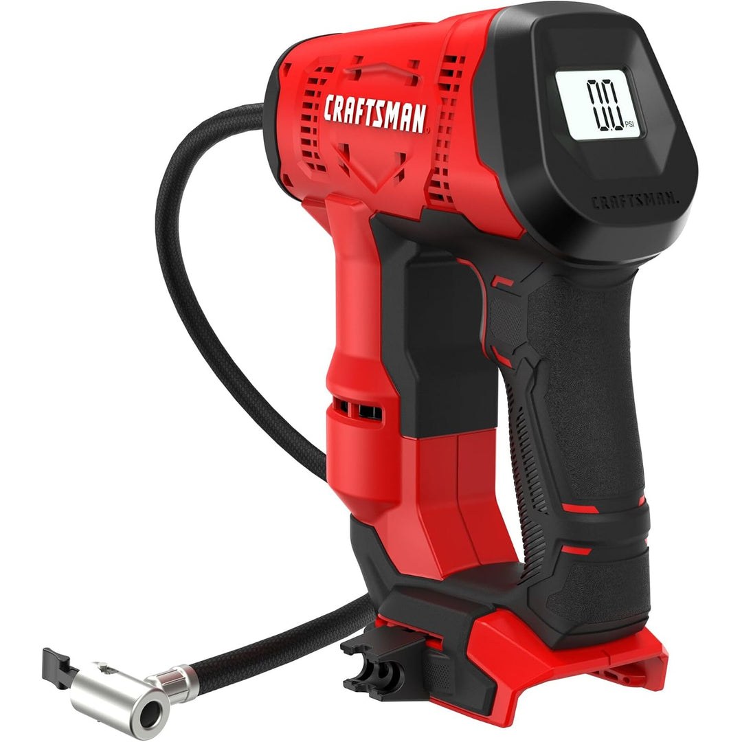CRAFTSMAN V20 Air Compressor Portable, Cordless Tire Inflator, Up to 150 PSI (CMCE521B)