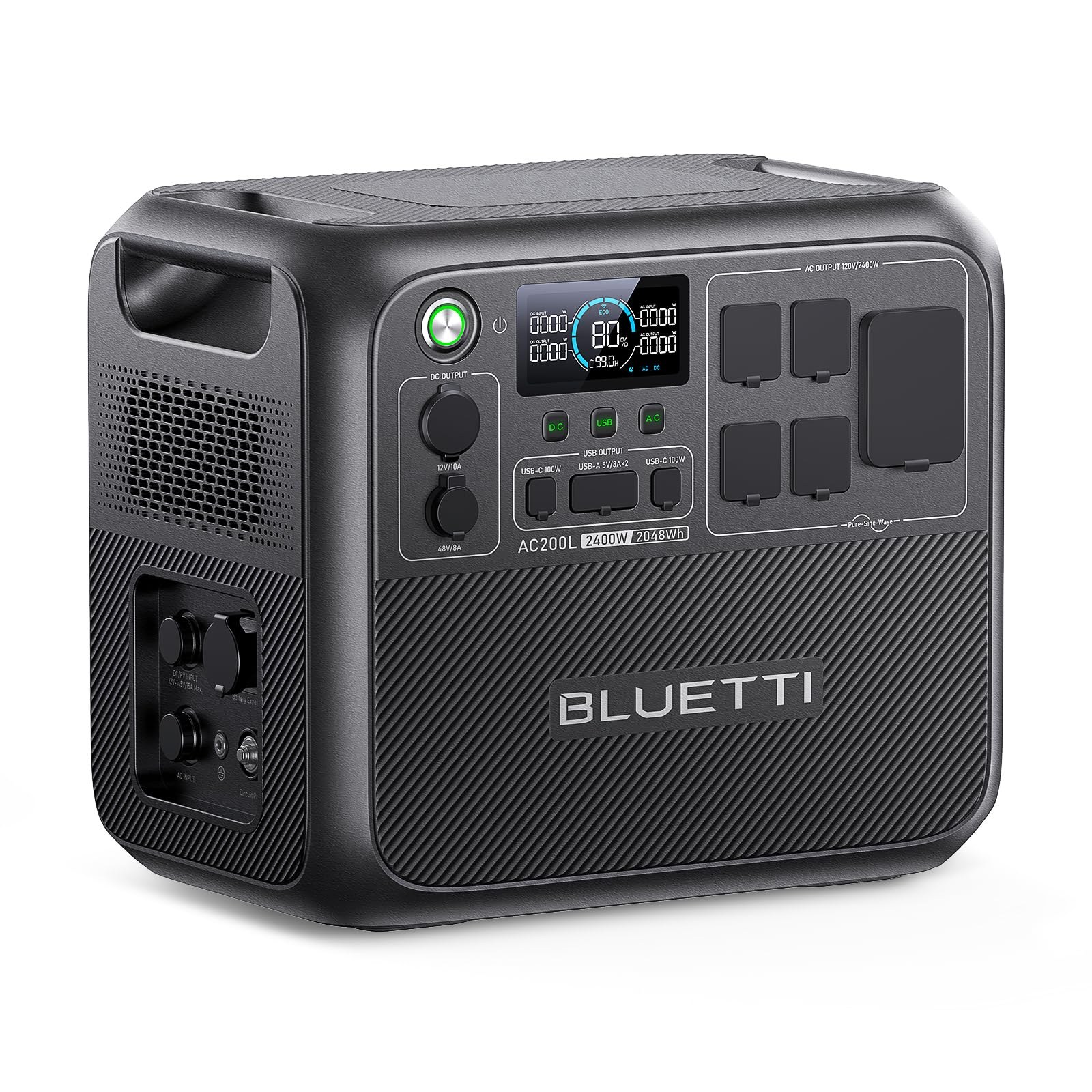 BLUETTI AC200L 2048Wh Expandable Portable Power Station