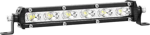 Lightboss 7-Inch Slim LED Light Bar 60W 6000lm 12V-60V, IP67 Waterproof