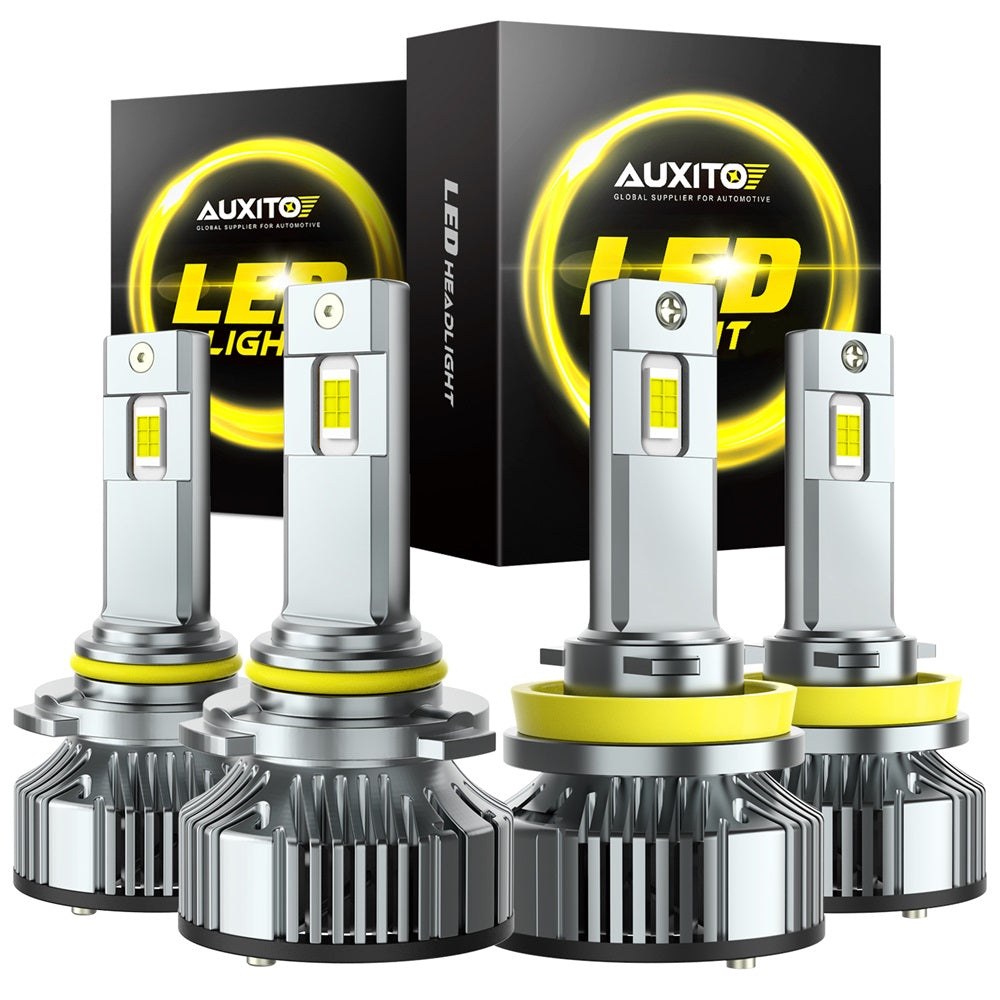 AUXITO H11 9005 LED Headlight Bulb Combo