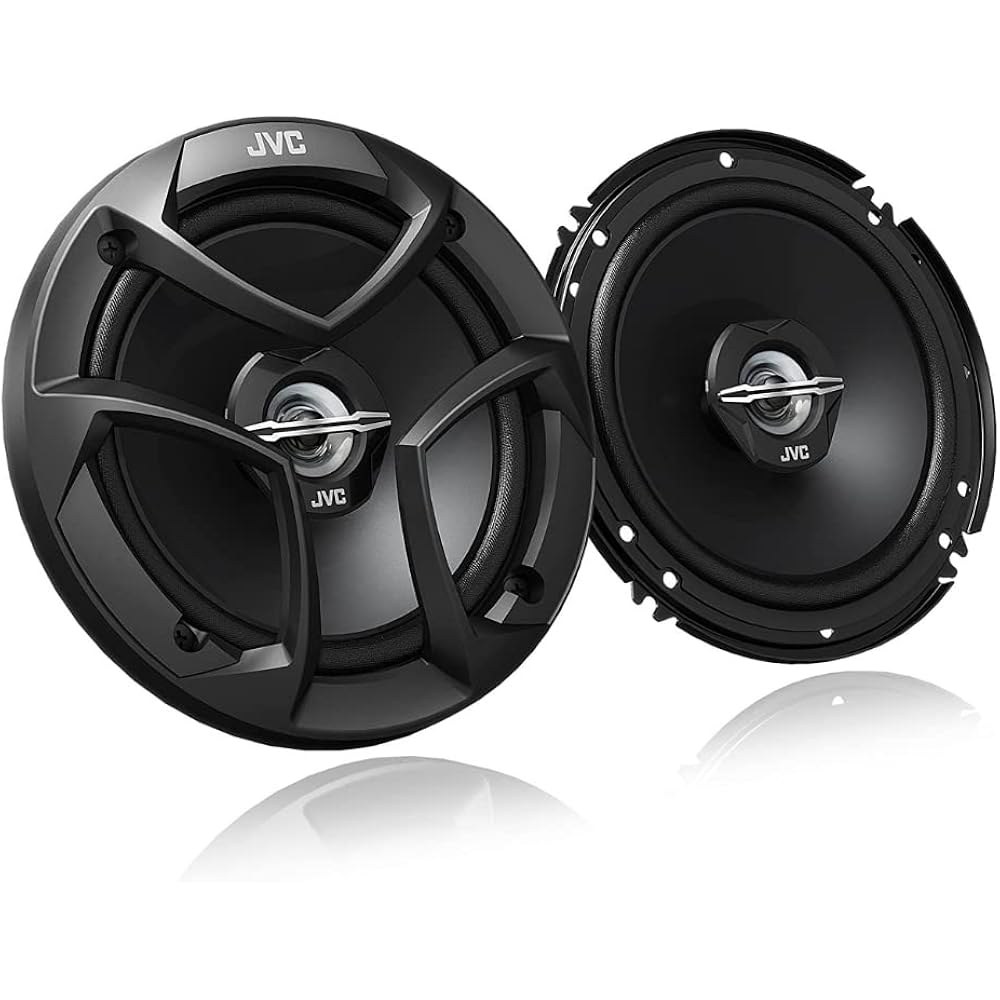 JVC CS-J620 300W 6.5-inch CS Series 2-Way Coaxial Car Speakers, Set of 2