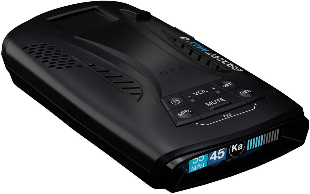 Escort MAX 4 Radar Detector, Single Antenna, Dual LNAs