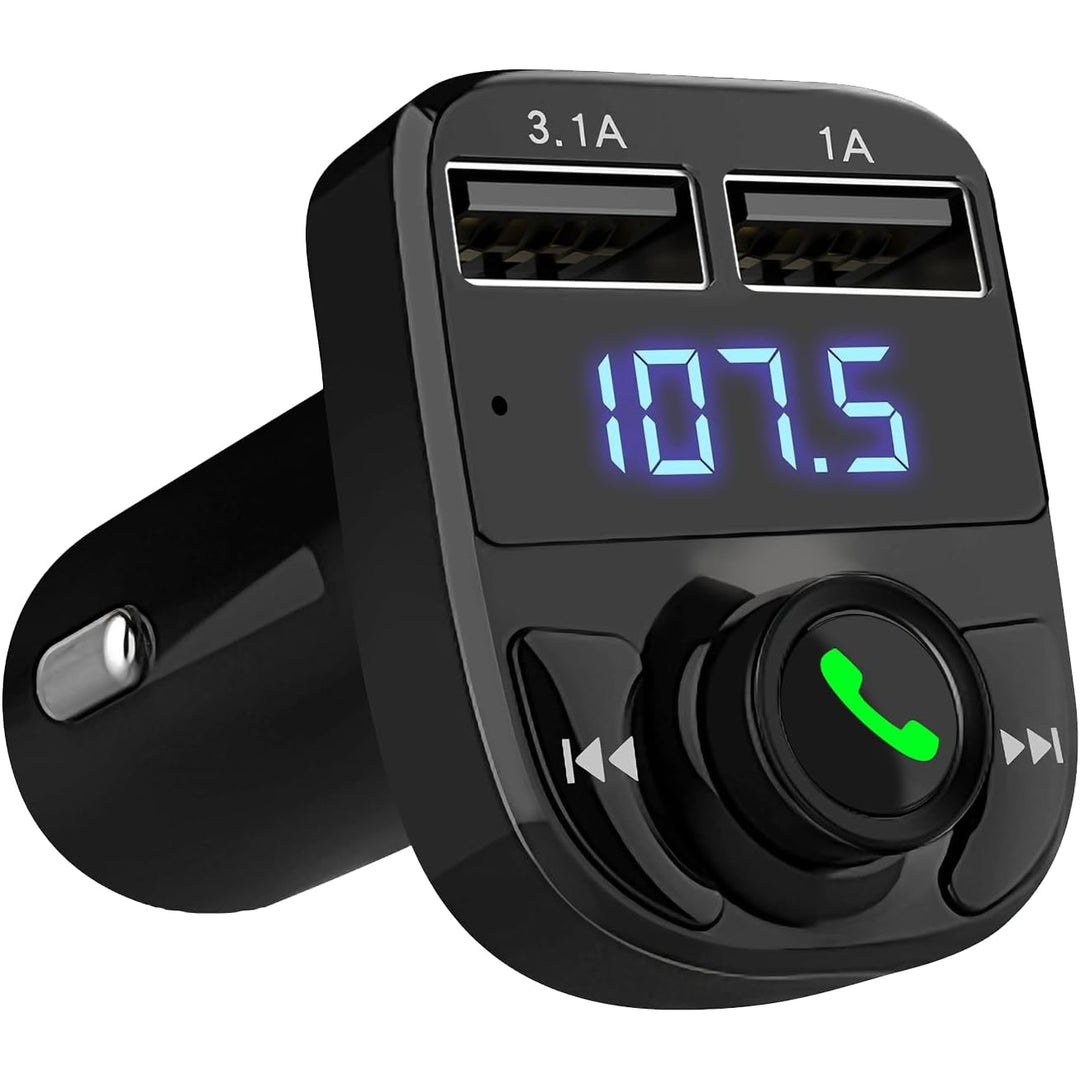 LIHAN USB C Bluetooth Car Adapter FM Transmitter