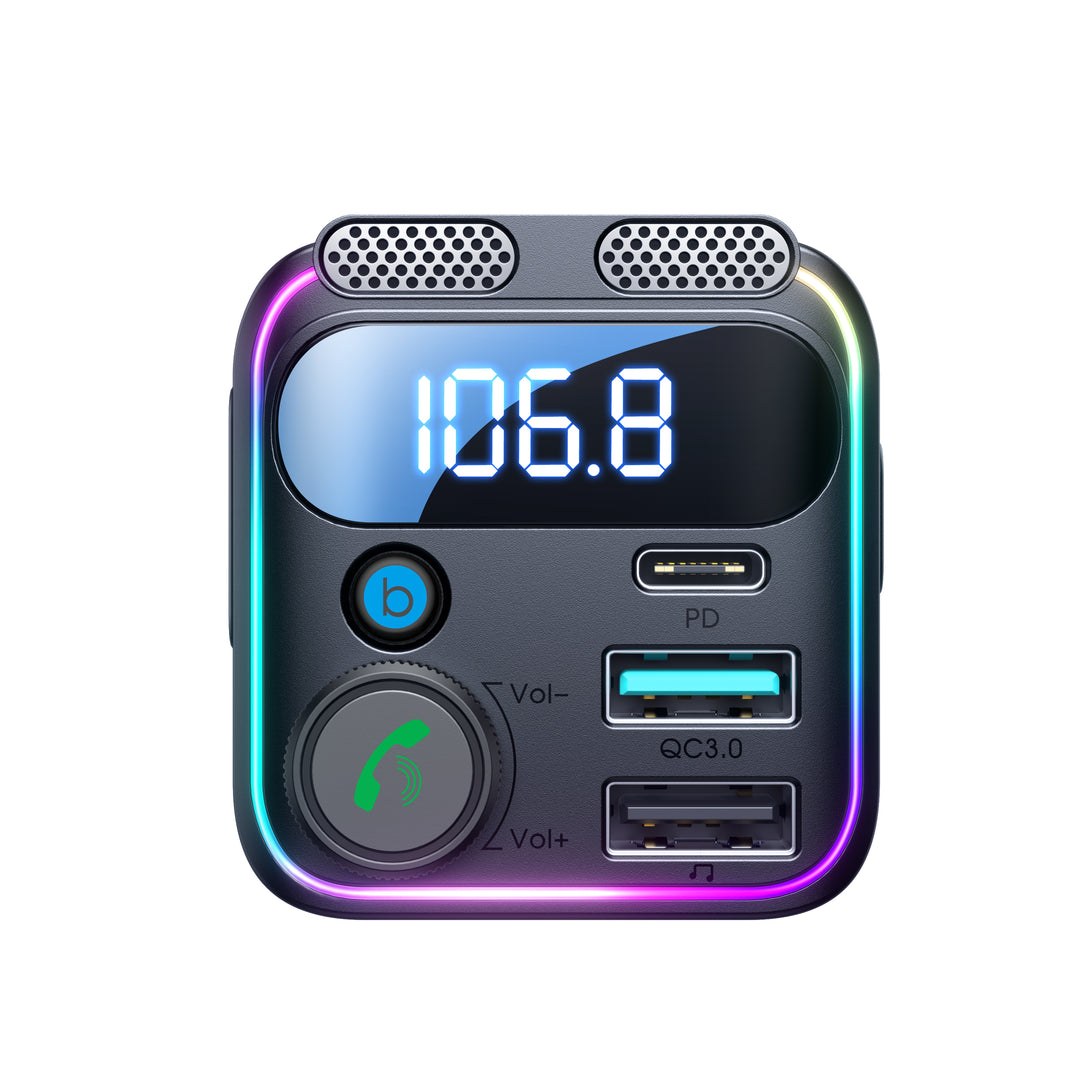 JOYROOM Bluetooth 5.4 FM Transmitter for Car