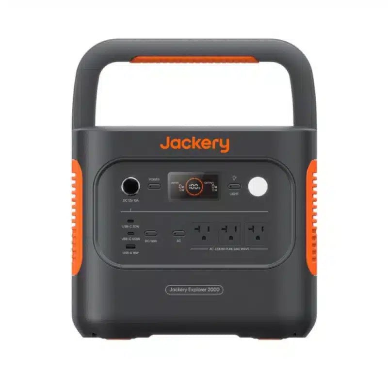 Jackery Explorer 2000 v2 Portable Power Station, 2042Wh, 2200W Output
