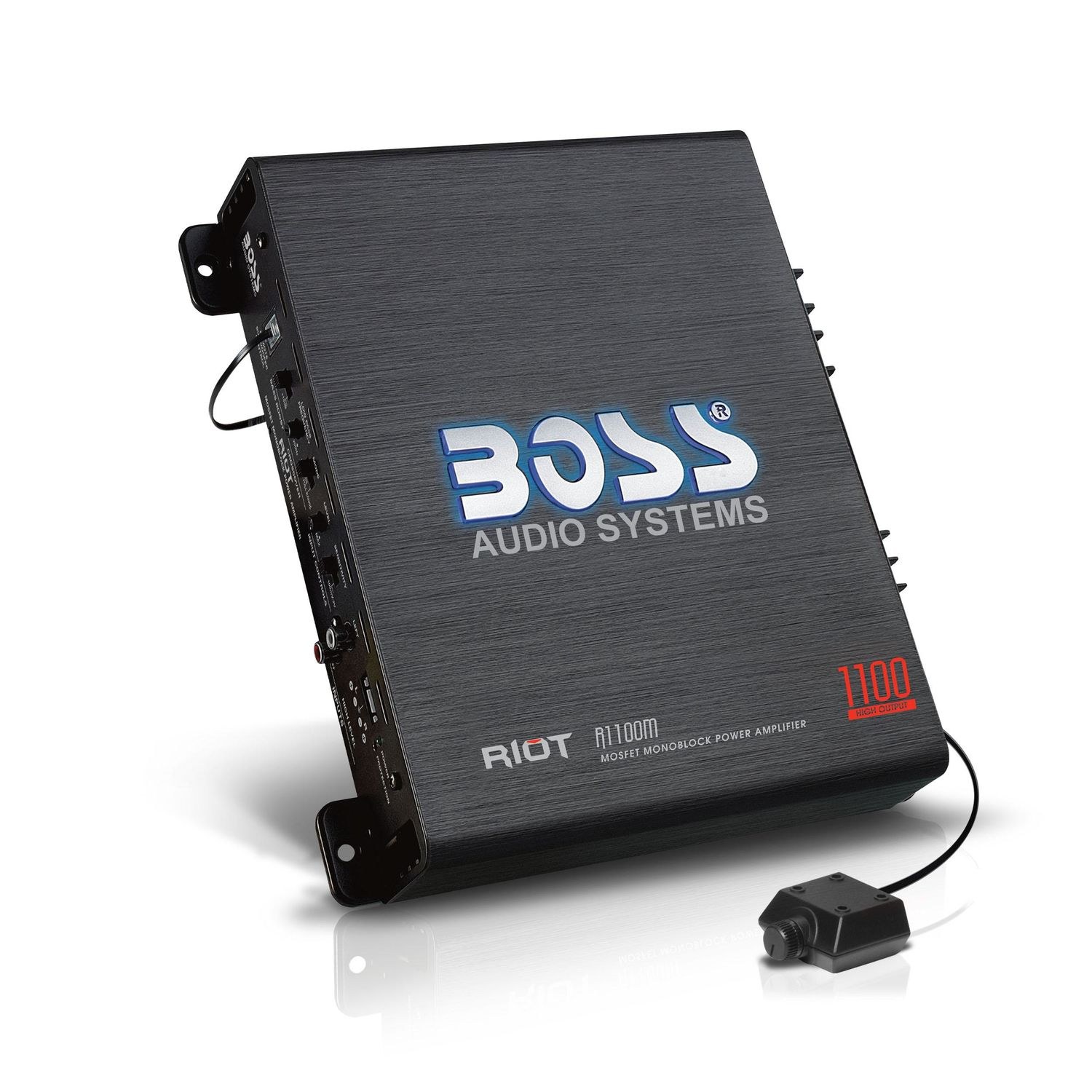 BOSS Audio Systems R1100M Riot Series Car Audio Subwoofer Amplifier, 1100W Monoblock