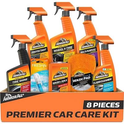Armor All Premier Car Care Kit — 8 Pieces (18574)