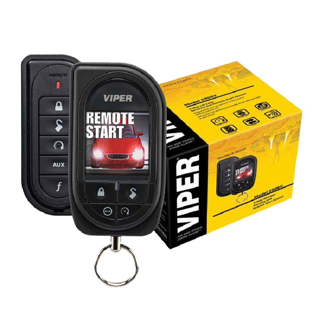 Viper 5906V 2-Way Car Security with Remote Start System, Up to 1 Mile