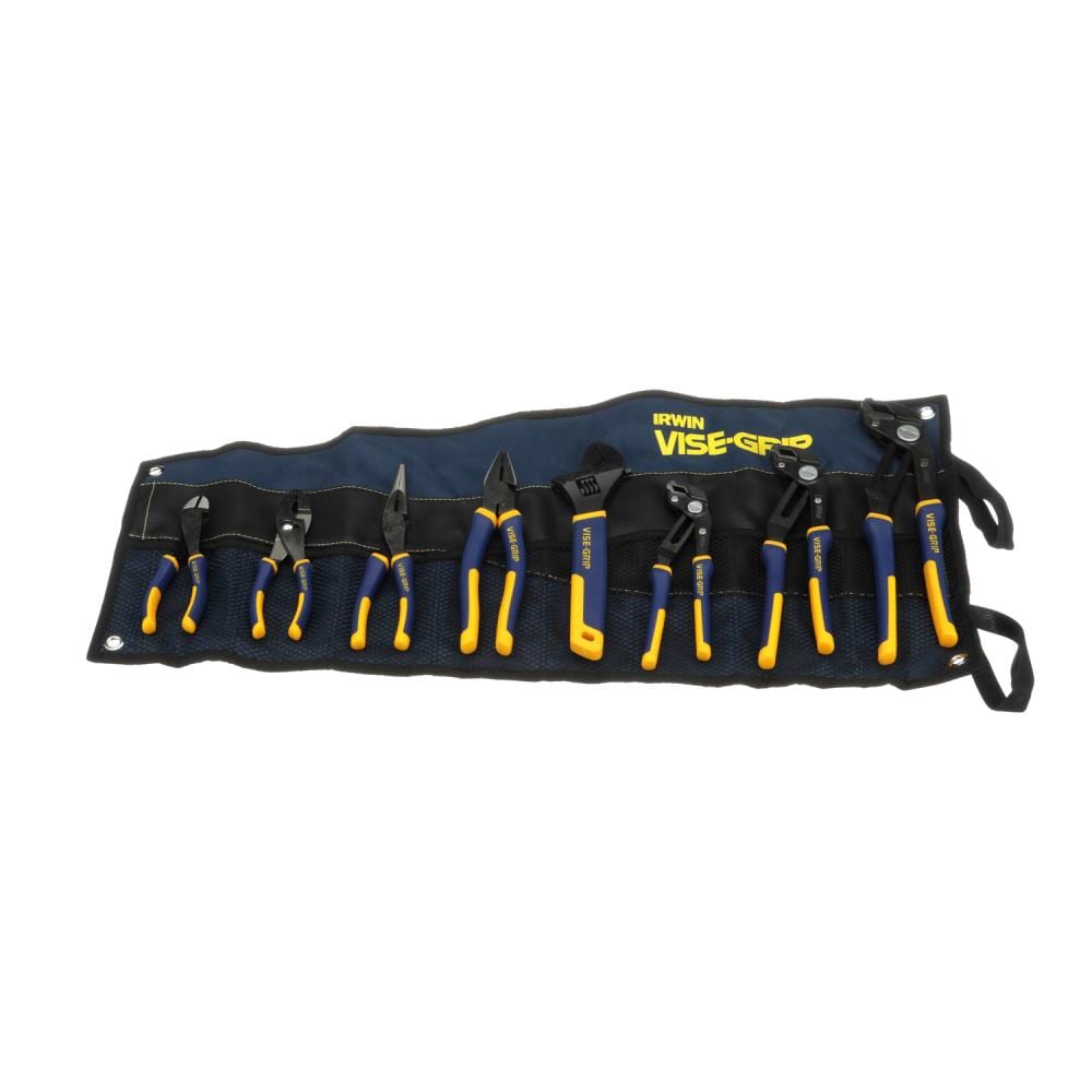 IRWIN Tools VISE-GRIP GrooveLock Pliers Set, 8 Piece, 2078712