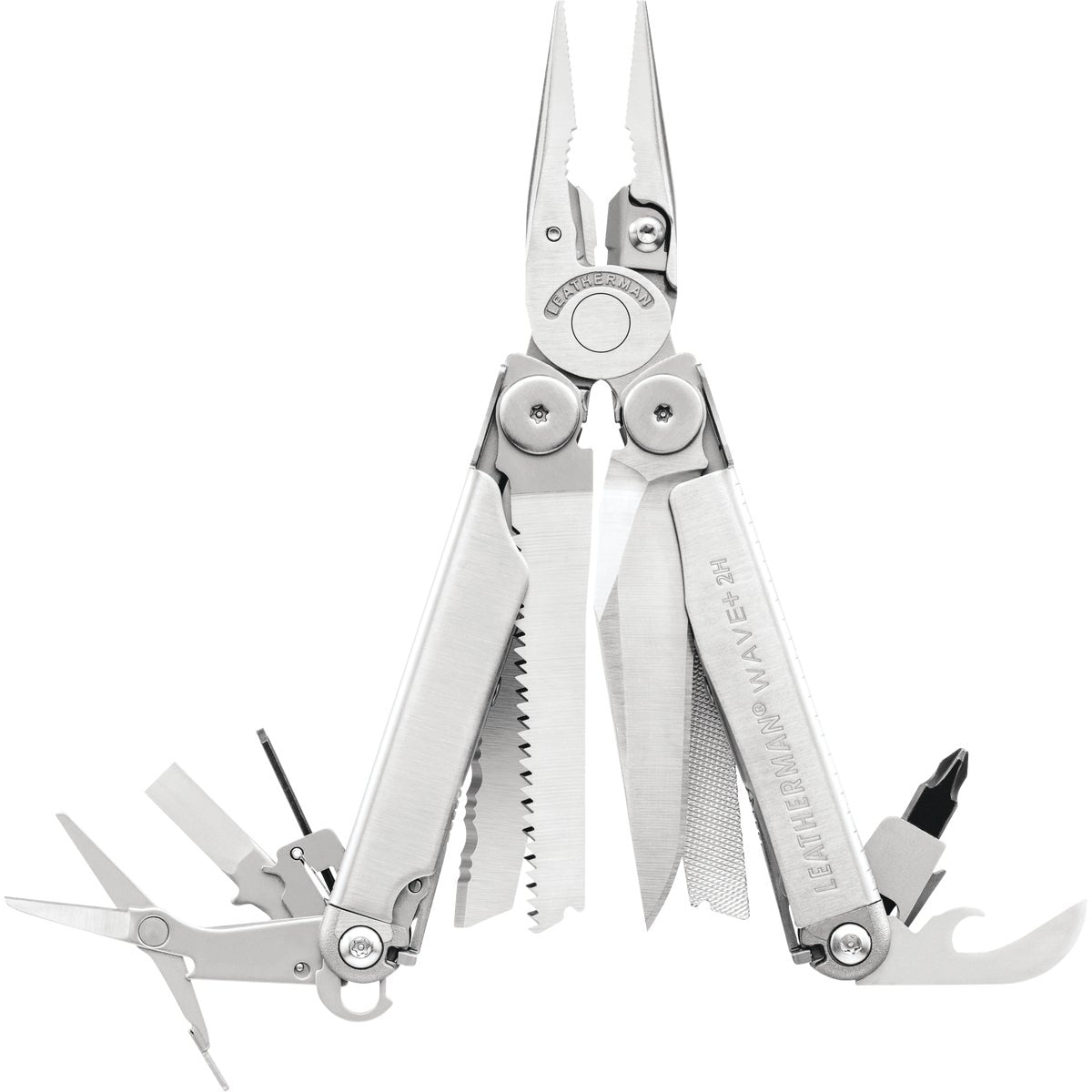 LEATHERMAN, Wave+, 18-in-1 Full-Size, Versatile Multi-tool for DIY, Home, Garden, Outdoors or Everyday Carry (EDC), Black