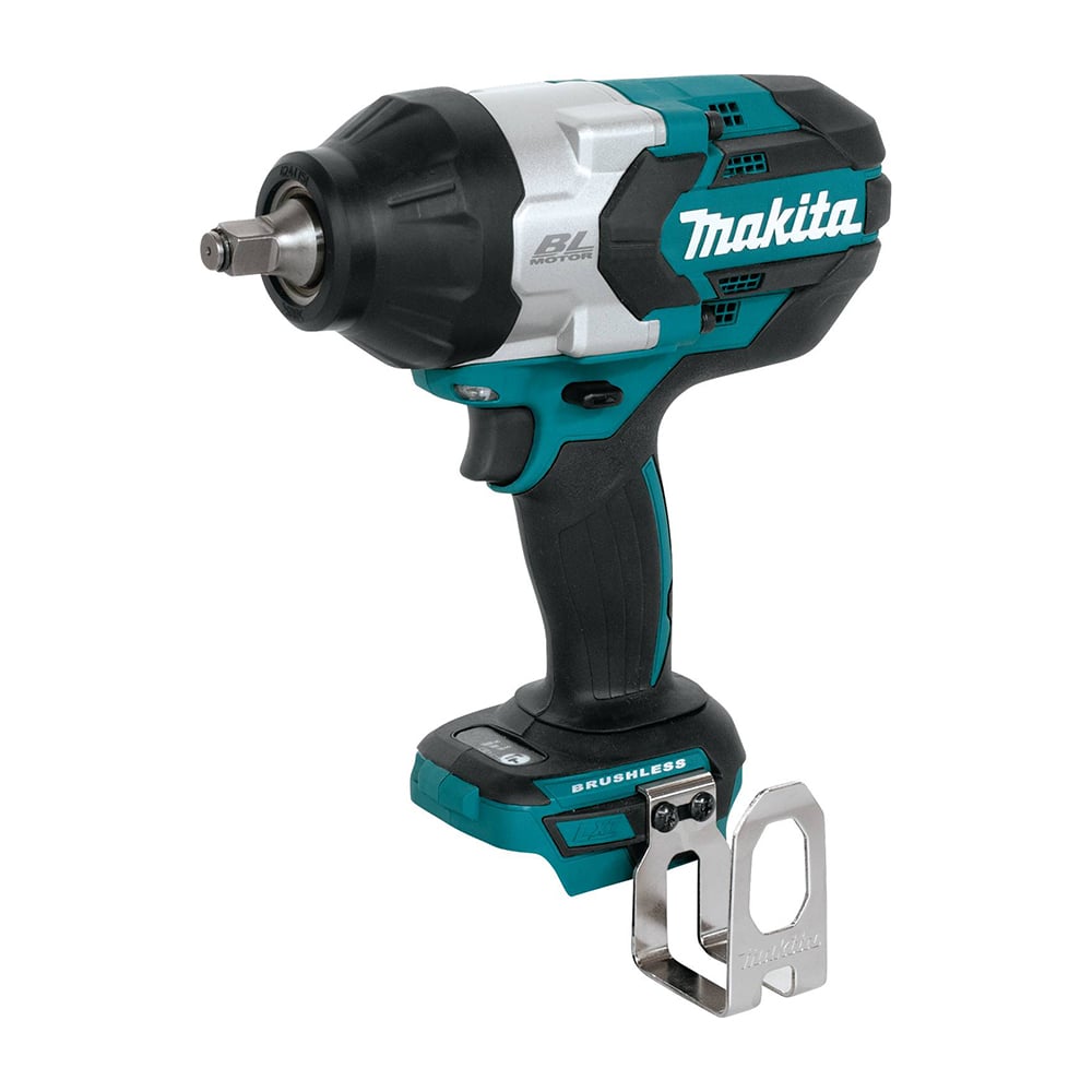 Makita XWT08Z 18V LXT Lithium-Ion Brushless Cordless High-Torque 1/2" Sq. Drive Impact Wrench, Tool Only