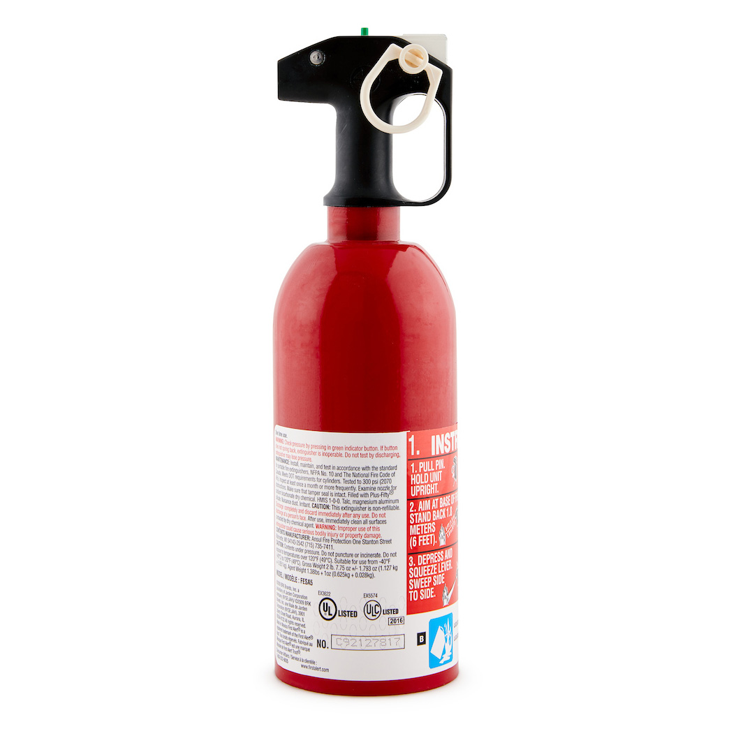 First Alert AUTO5 Car Fire Extinguisher (UL Rated 5-B:C)