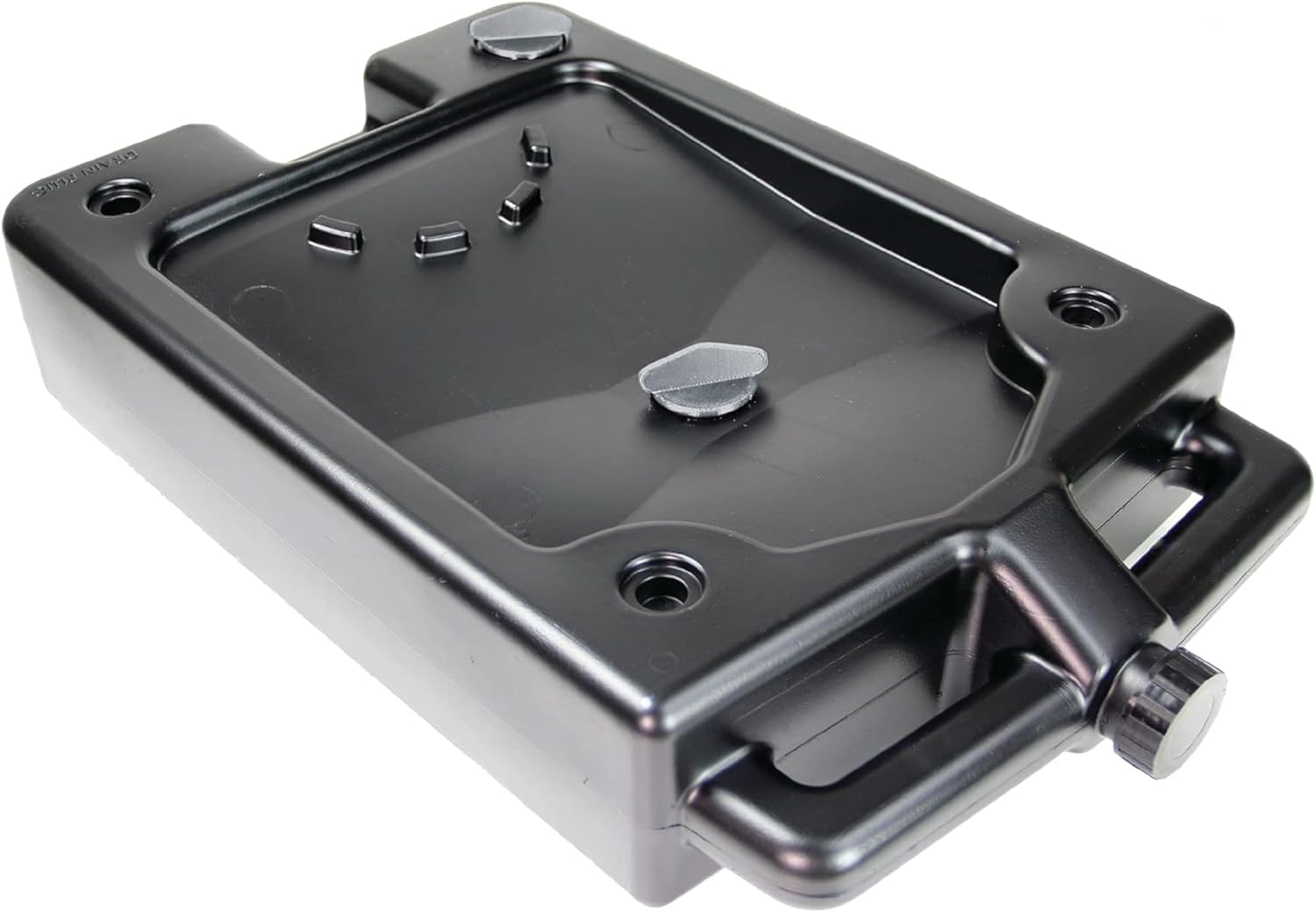 Chapin 78005 Oil Drain Pan, 12-Quart Low-Profile Automotive Drain Container, Recycled Polymer Construction, Large Splash-Free Target Area & Built-In Carry Handles for Easy Oil & Coolant Changes