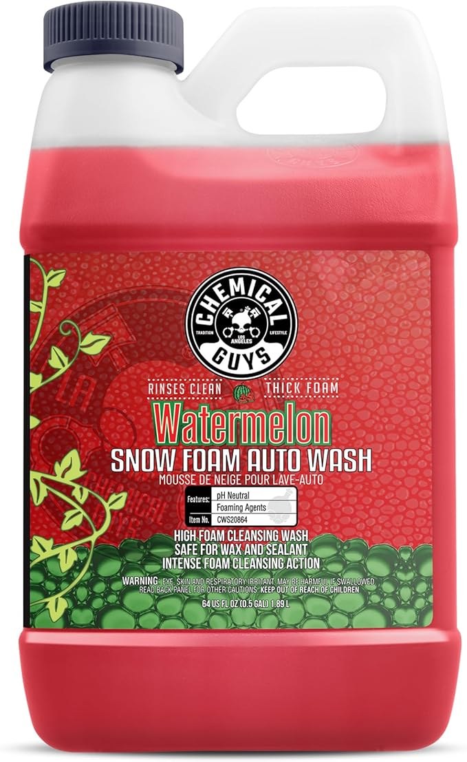 Chemical Guys Watermelon Snow Foam Car Wash Soap 64 fl oz
