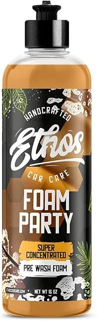 Ethos Foam Party Concentrated pH Neutral Car Wash Soap 1 Gallon