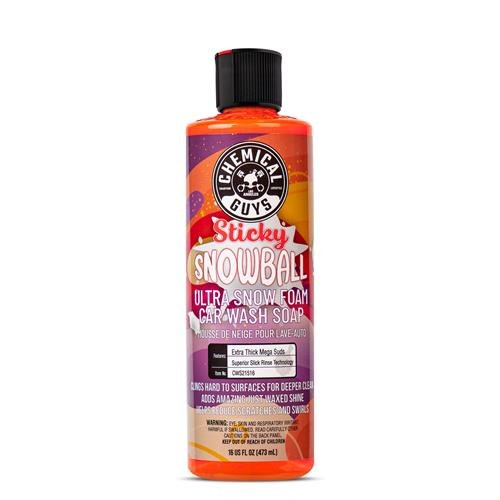 Chemical Guys Sticky Snowball Ultra Snow Foam Car Wash Soap 16 fl oz