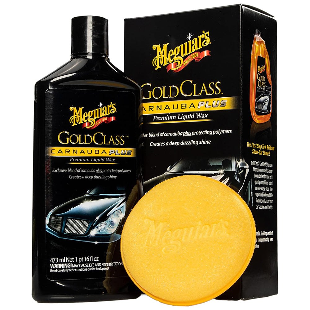 Meguiar's Gold Class Carnauba Plus Premium Liquid Wax 16 oz