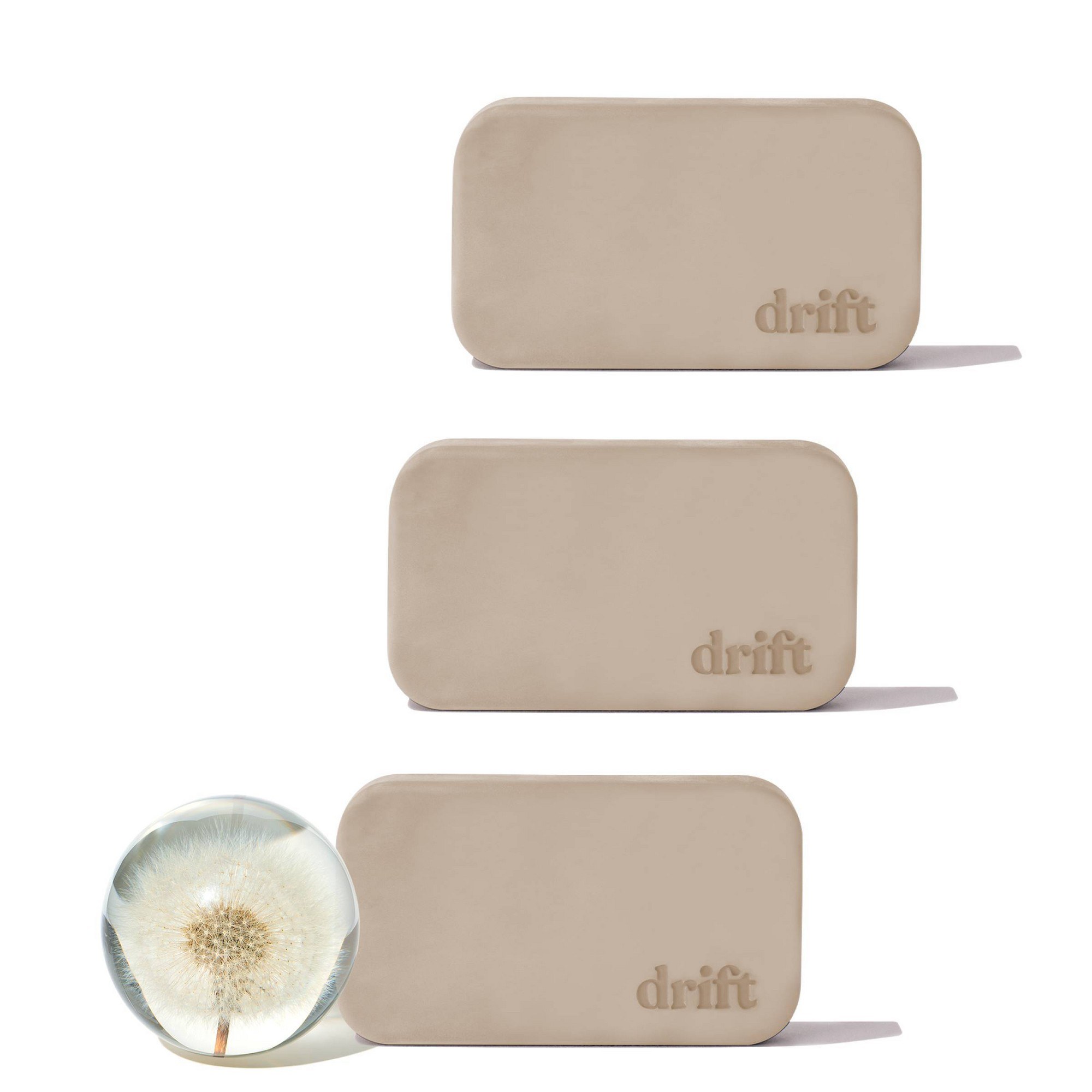 Drift Car Air Freshener - Original Stone, Open Air Scent, 3-Pack Refill
