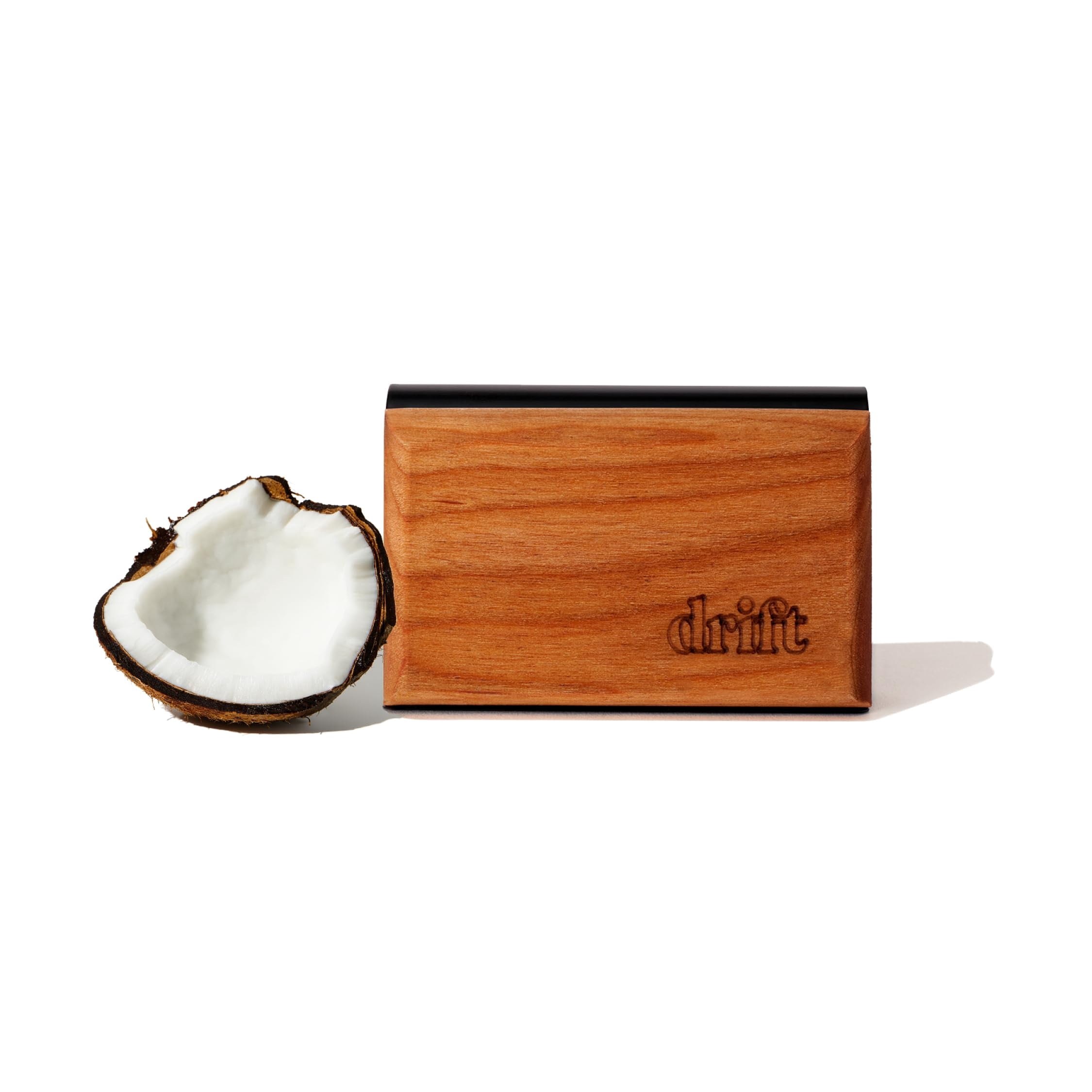 Drift Car Air Freshener - Original Wood, Macadamia Swirl Starter Kit