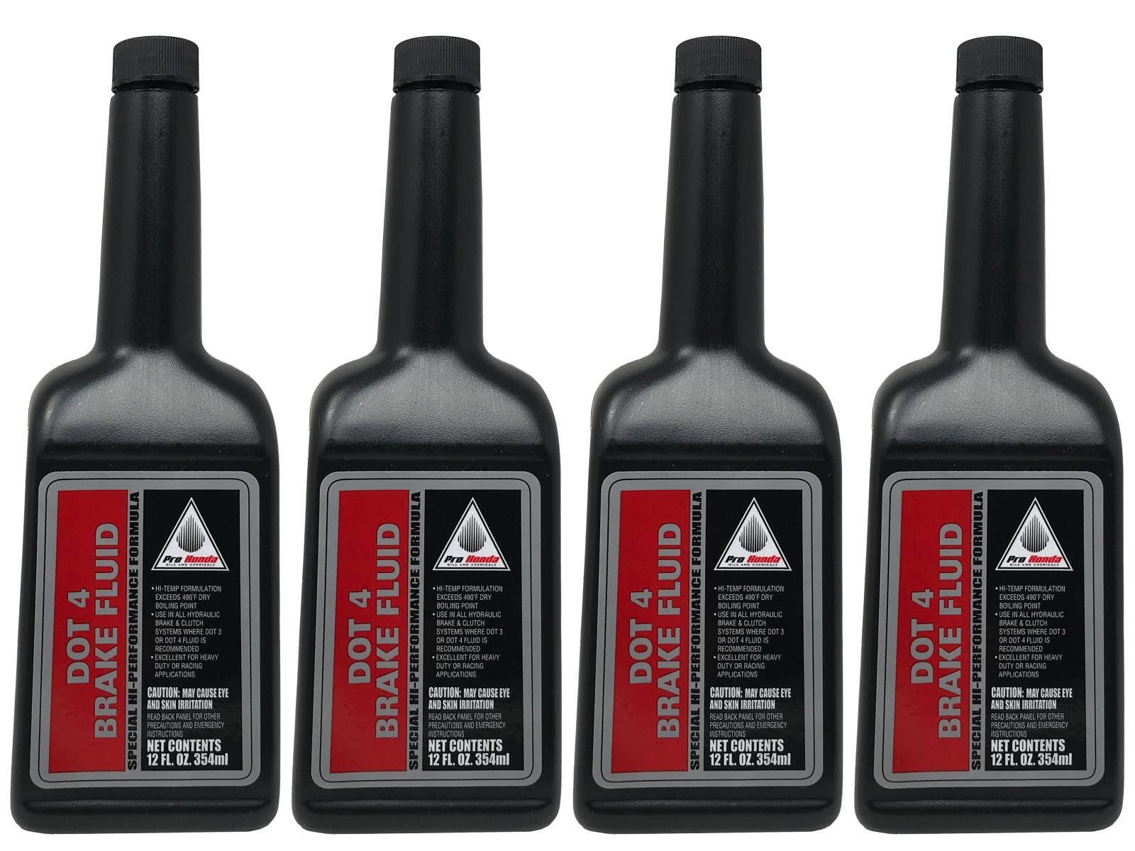 Genuine Honda and Acura Brake Fluid DOT 3, Pack of 2 (12 oz each)