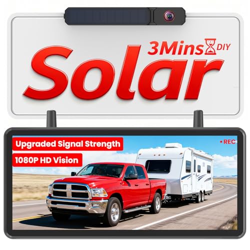 AUTO-VOX Solar Wireless Backup Camera Kit (S1 Pro)