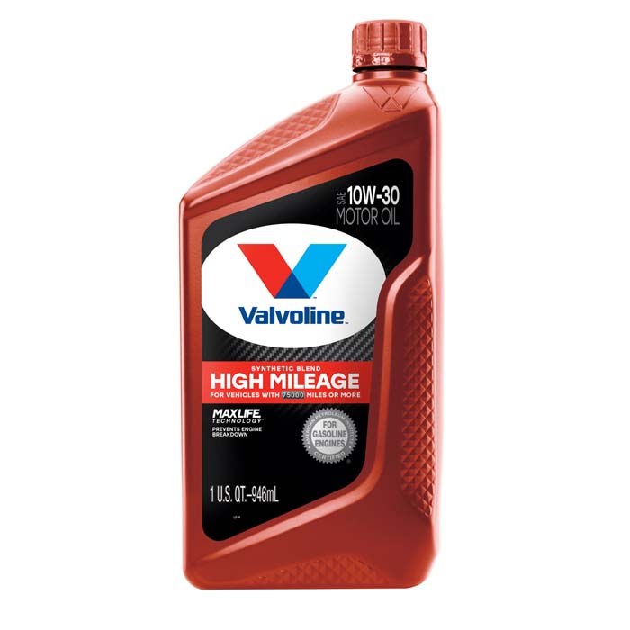 Valvoline Full Synthetic High Mileage with MaxLife Technology 10W-30 Motor Oil 1 QT