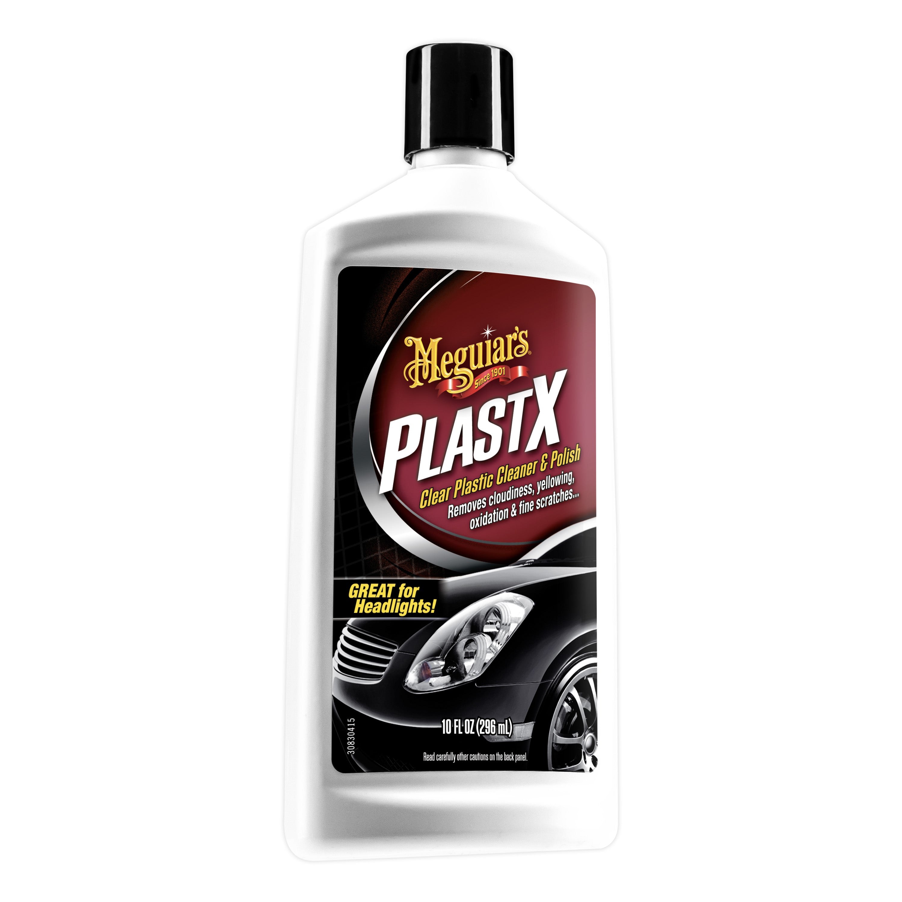 Meguiar's PlastX Clear Plastic Cleaner & Polish, 10 oz