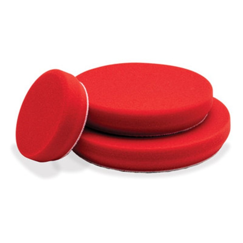 Griot's Garage 3 inch Red Foam Waxing Pads, Set of 3