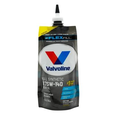 Valvoline FlexFill SAE 75W-140 Full Synthetic Gear Oil, 1 QT, Case of 4