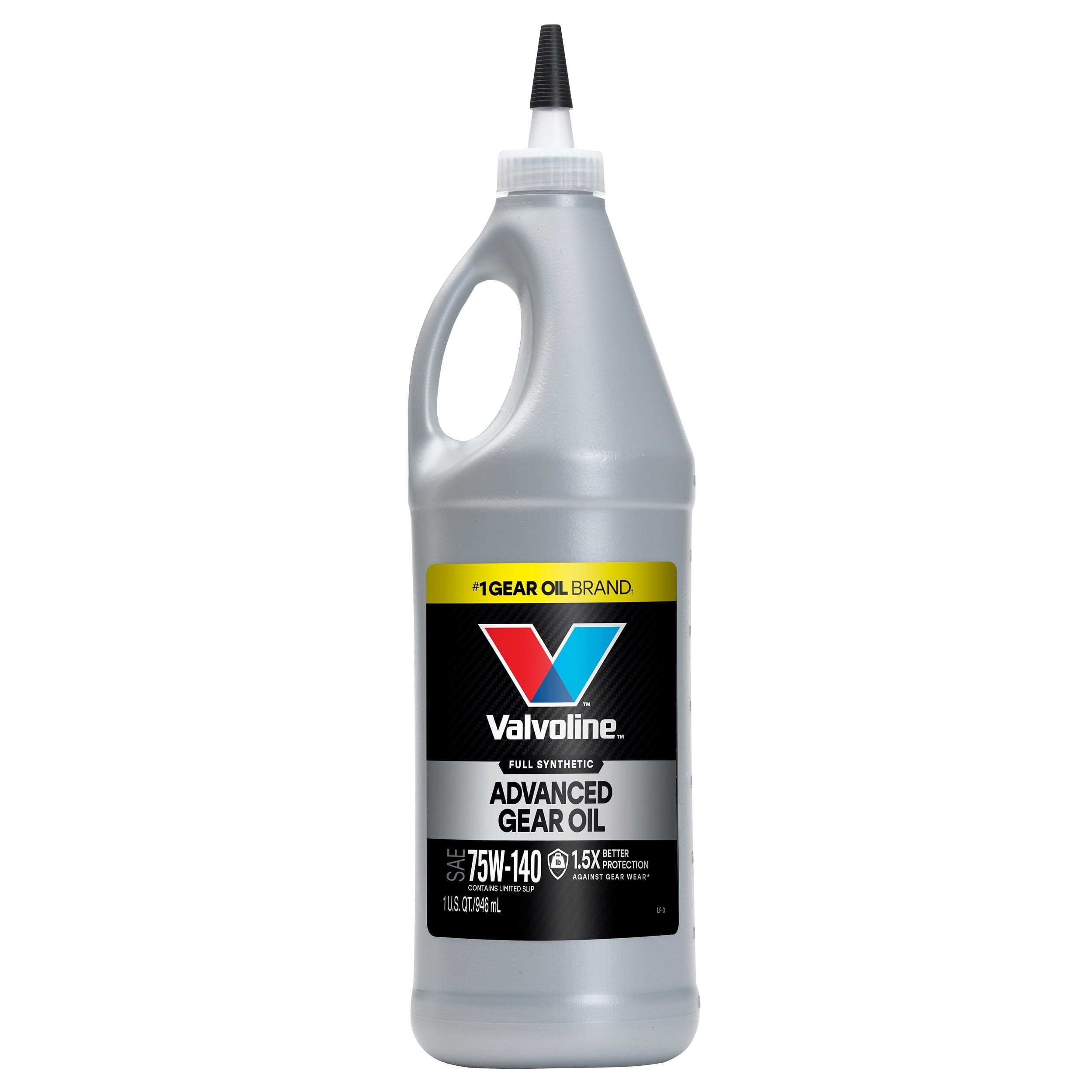 Valvoline Advanced Full Synthetic 75W-140 Gear Oil, 1 QT