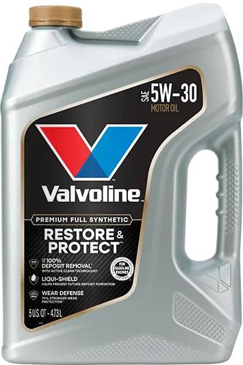 Valvoline Restore & Protect Full Synthetic 5W-30 Motor Oil — 5 Quart