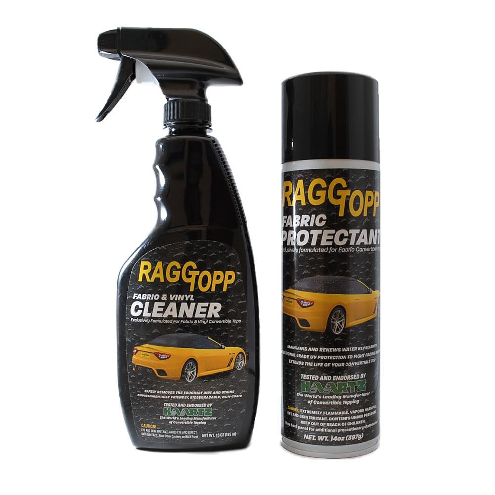 RaggTopp Fabric Convertible Top Cleaner / Protectant Kit