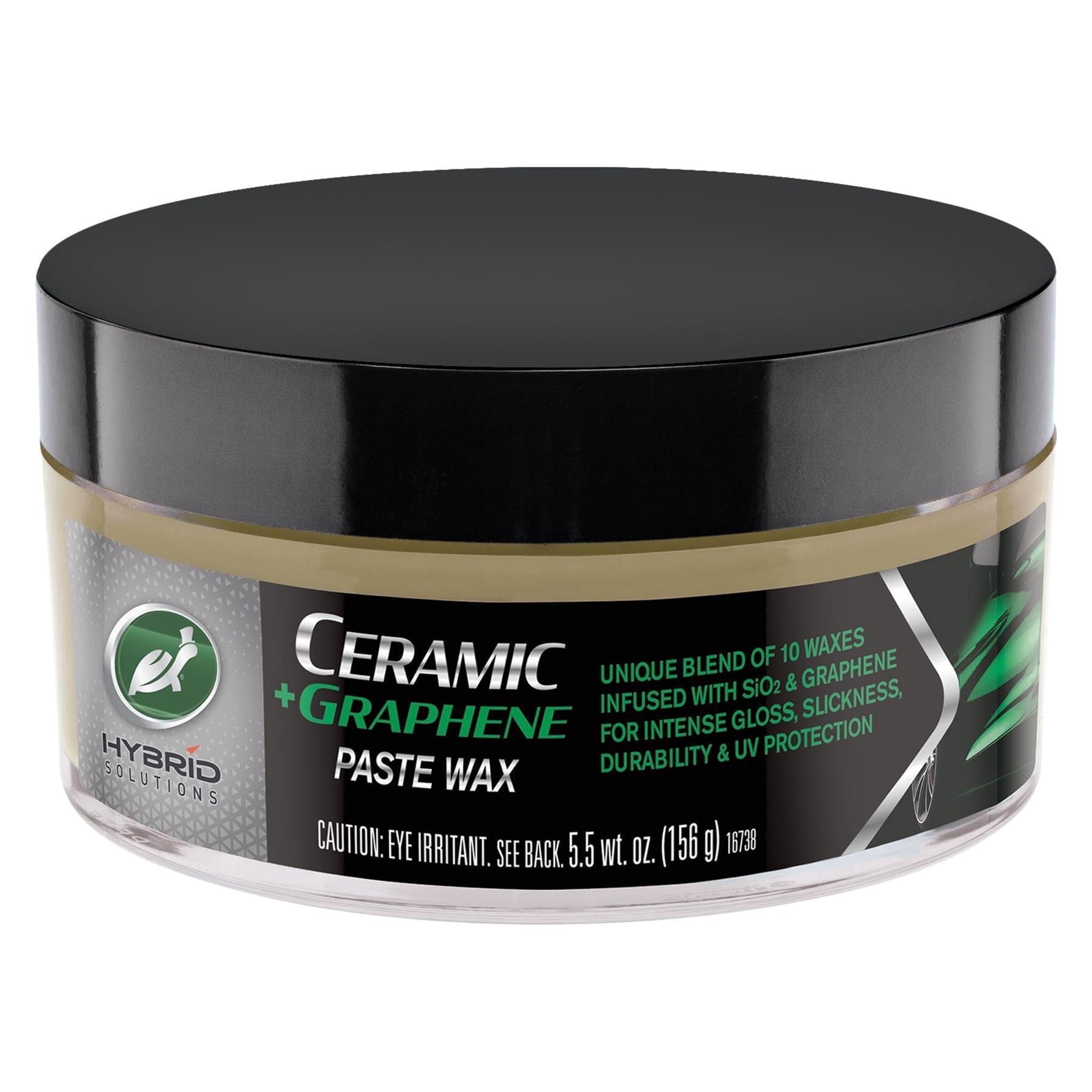 Turtle Wax 53737 Hybrid Solutions Ceramic Graphene Paste Wax, 5.5 oz