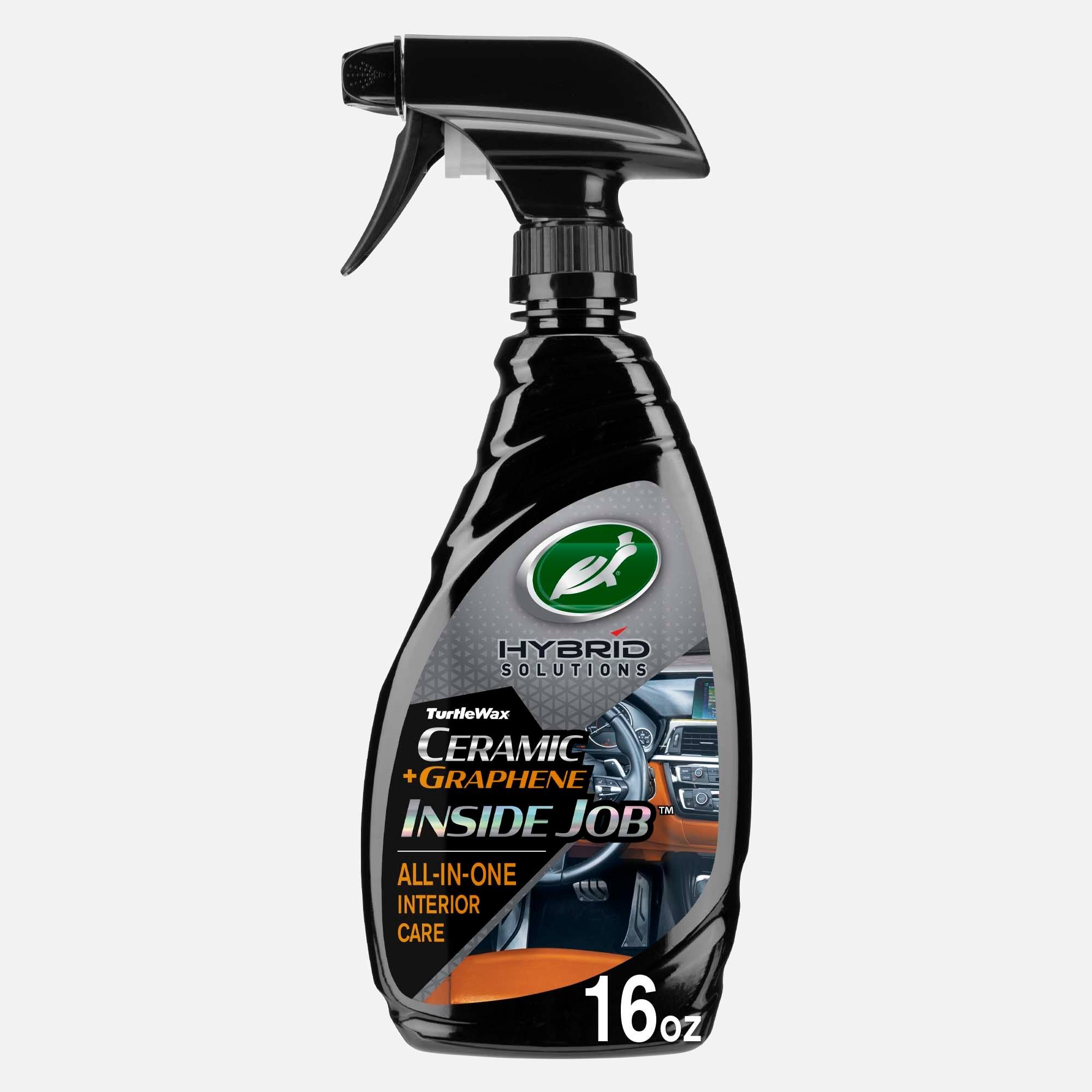 Turtle Wax Hybrid Solutions Ceramic Graphene Inside Job Interior Cleaner Spray, 16 oz