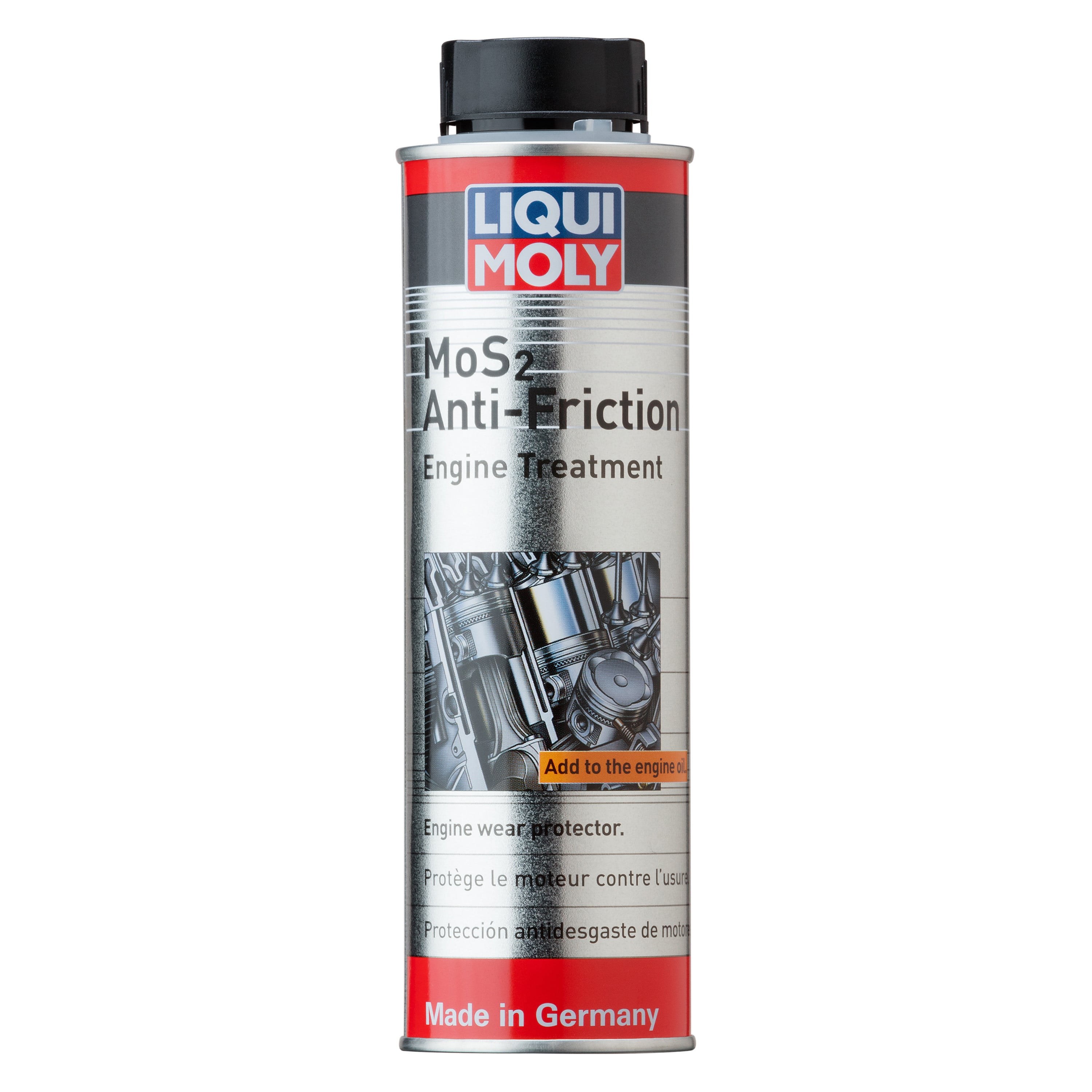 LIQUI MOLY MoS2 Anti-Friction Engine Treatment, 300 ml